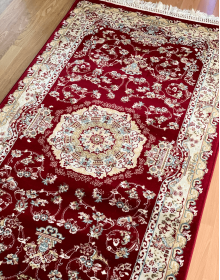 Високощільний килим Iranian Star 2657A RED - высокое качество по лучшей цене в Украине.